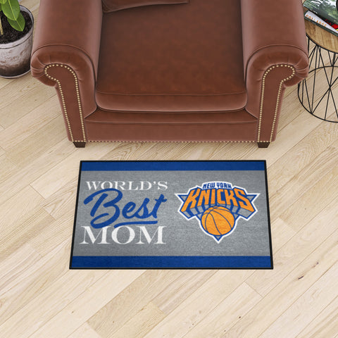 New York Knicks World's Best Mom Starter Mat Accent Rug - 19in. x 30in.