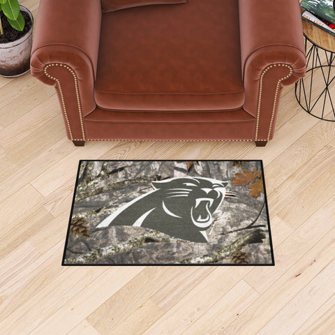 Carolina Panthers Camo Starter Mat Accent Rug - 19in. x 30in.