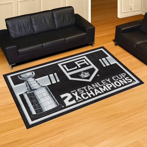 Los Angeles Kings Dynasty 5ft. x 8ft. Plush Area Rug