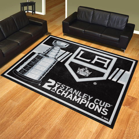 Los Angeles Kings Dynasty 8ft. x 10ft. Plush Area Rug