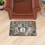 Brooklyn Nets Camo Starter Mat Accent Rug - 19in. x 30in.