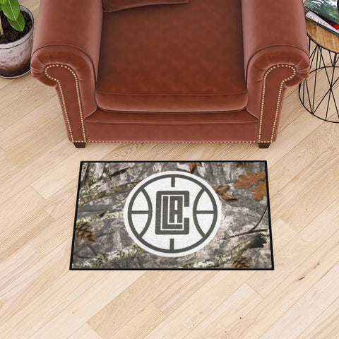 Los Angeles Clippers Camo Starter Mat Accent Rug - 19in. x 30in.