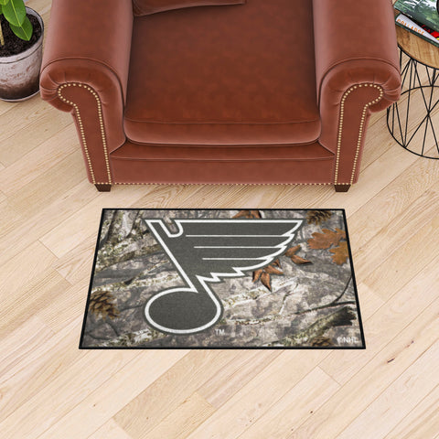 St. Louis Blues Camo Starter Mat Accent Rug - 19in. x 30in.