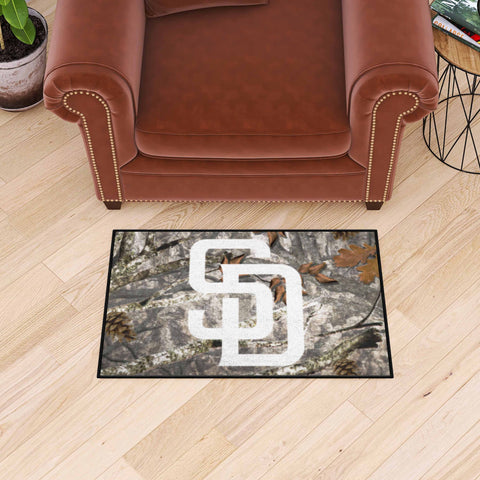 San Diego Padres Camo Starter Mat Accent Rug - 19in. x 30in.