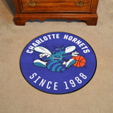 NBA Retro Charlotte Hornets Roundel Rug - 27in. Diameter