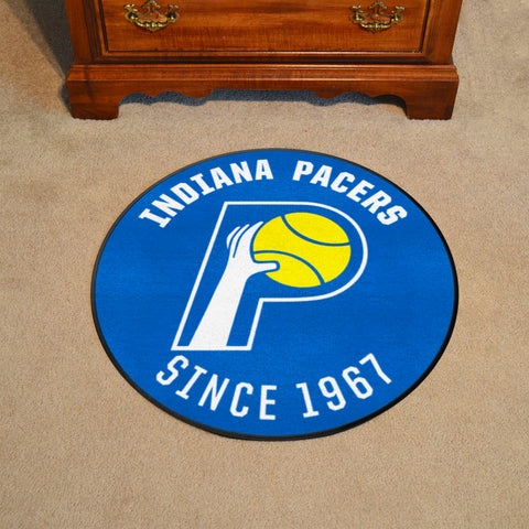 NBA Retro Indiana Pacers Roundel Rug - 27in. Diameter