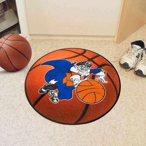 NBA Retro New York Knickerbockers Basketball Rug - 27in. Diameter