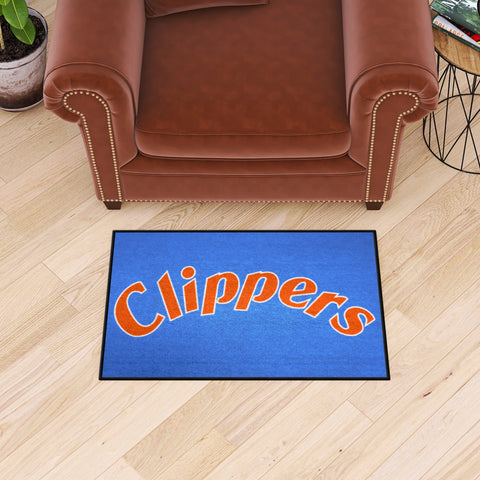 NBA Retro San Diego Clippers Starter Mat Accent Rug - 19in. x 30in.