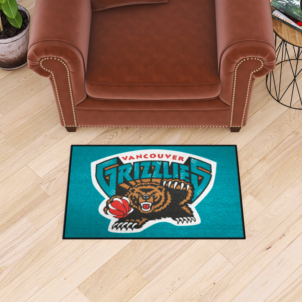 NBA Retro Vancouver Grizzlies Starter Mat Accent Rug - 19in. x 30in.