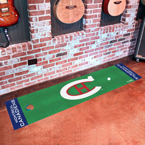 NHL Retro Montreal Canadiens Putting Green Mat - 1.5ft. x 6ft.
