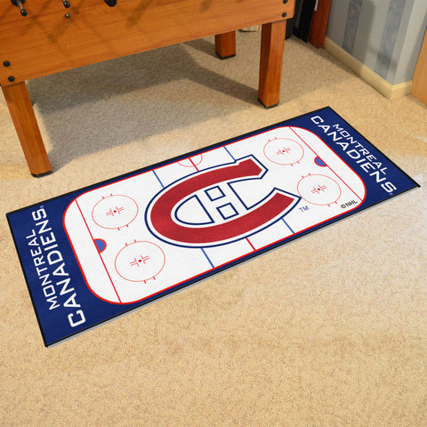 NHL Retro Montreal Canadiens Rink Runner - 30in. x 72in.