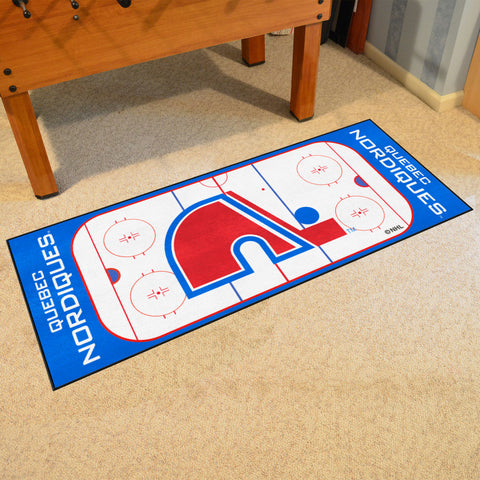 NHL Retro Quebec Nordiques Rink Runner - 30in. x 72in.