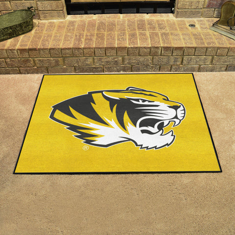 Missouri Tigers All-Star Rug, Yellow - 34 in. x 42.5 in.