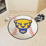 Pitt Panthers Baseball Rug, Panther Logo - 27in. Diameter