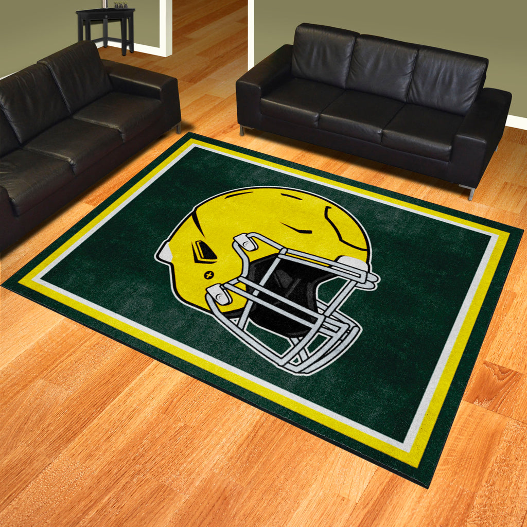Green Bay Packers 8ft. x 10 ft. Plush Area Rug
