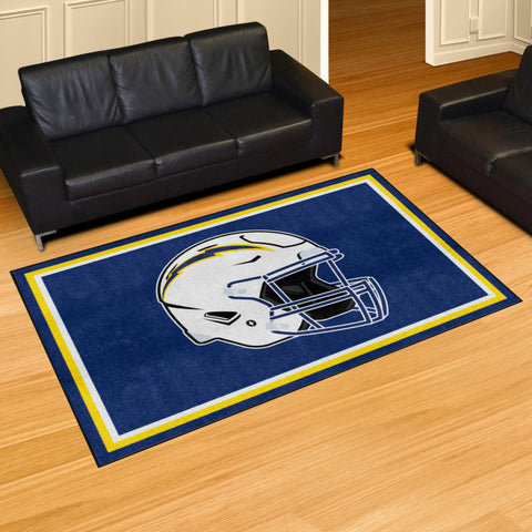 Los Angeles Chargers 5ft. x 8 ft. Plush Area Rug
