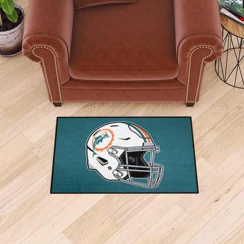Miami Dolphins Starter Mat Accent Rug - 19in. x 30in.