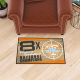 Tennessee Volunteers Dynasty Starter Mat Accent Rug Women's Basketball - 19in. x 30in.