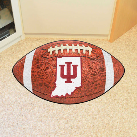 Indiana Hooisers  Football Rug - 20.5in. x 32.5in.