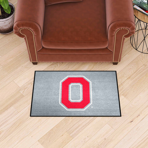 Ohio State Buckeyes Starter Mat Accent Rug - 19in. x 30in.