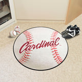 Stanford Cardinal Baseball Rug - 27in. Diameter