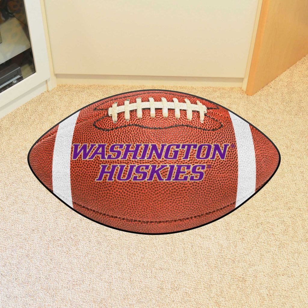 Washington Huskies  Football Rug - 20.5in. x 32.5in.