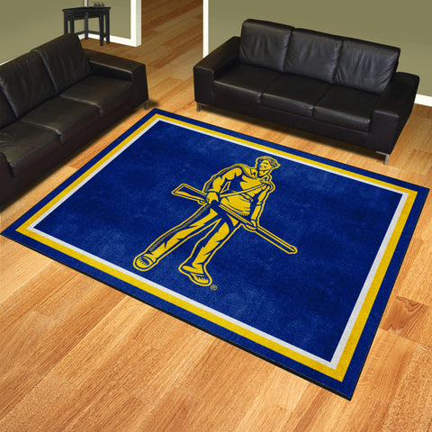 West Virginia Mountaineers 4ft. x 6ft. Plush Area Rug