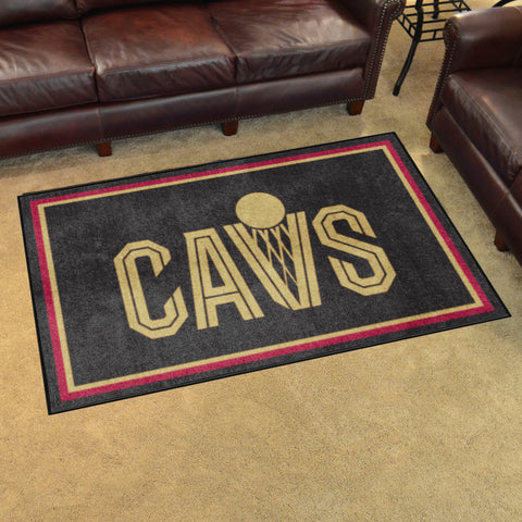 Cleveland Cavaliers 4ft. x 6ft. Plush Area Rug