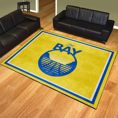 Golden State Warriors 8ft. x 10 ft. Plush Area Rug