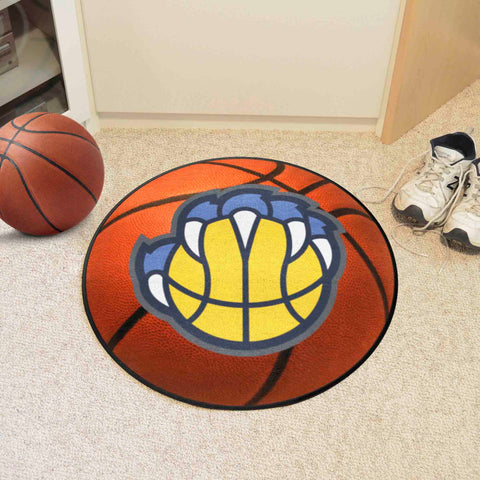Memphis Grizzlies Basketball Rug - 27in. Diameter