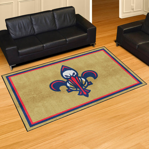New Orleans Pelicans 5ft. x 8 ft. Plush Area Rug