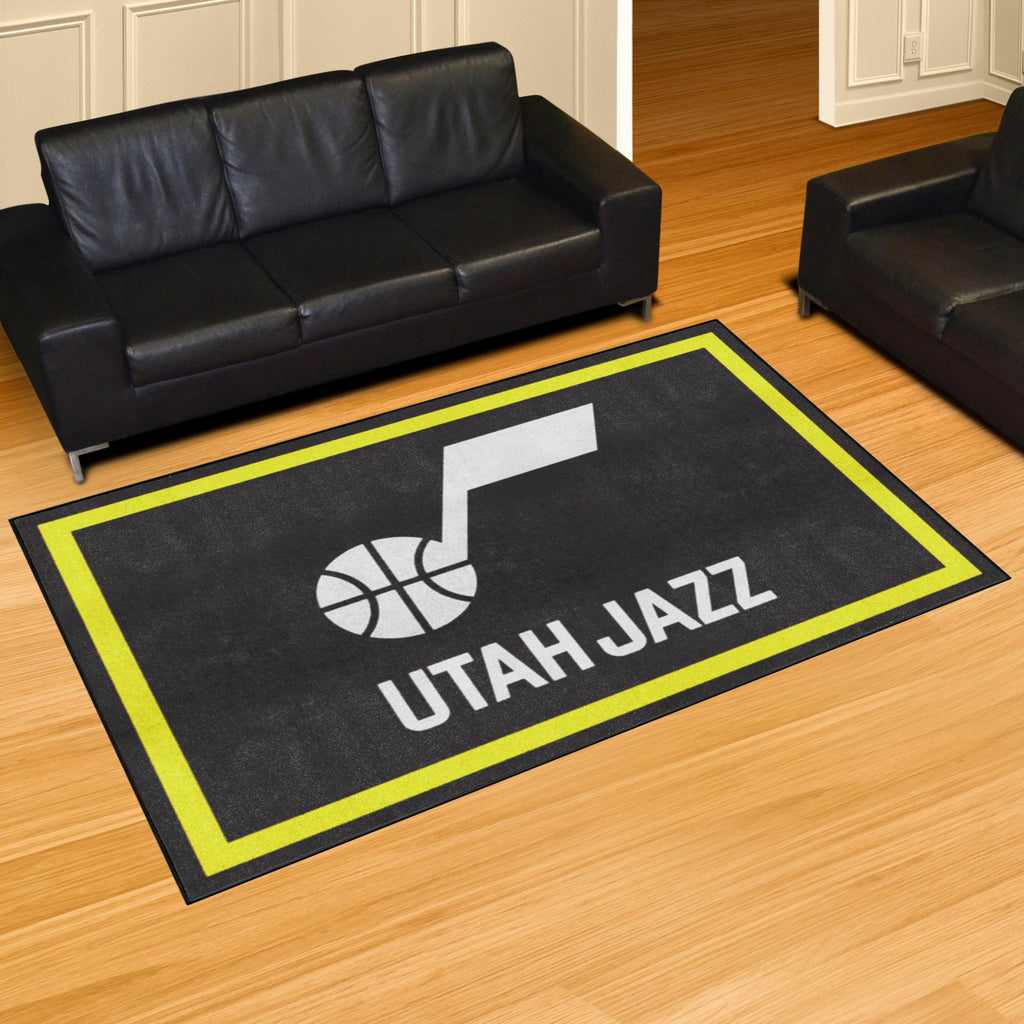 Utah Jazz 5ft. x 8 ft. Plush Area Rug