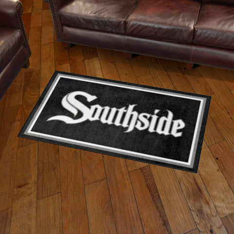 Chicago White Sox 3ft. x 5ft. Plush Area Rug Southside City Connect