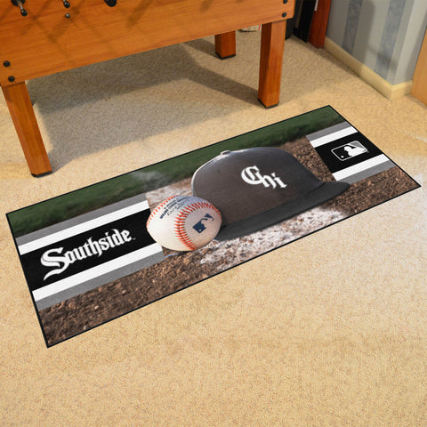Chicago White Sox Baseball Runner Rug Southside City Connect - 30in. x 72in.