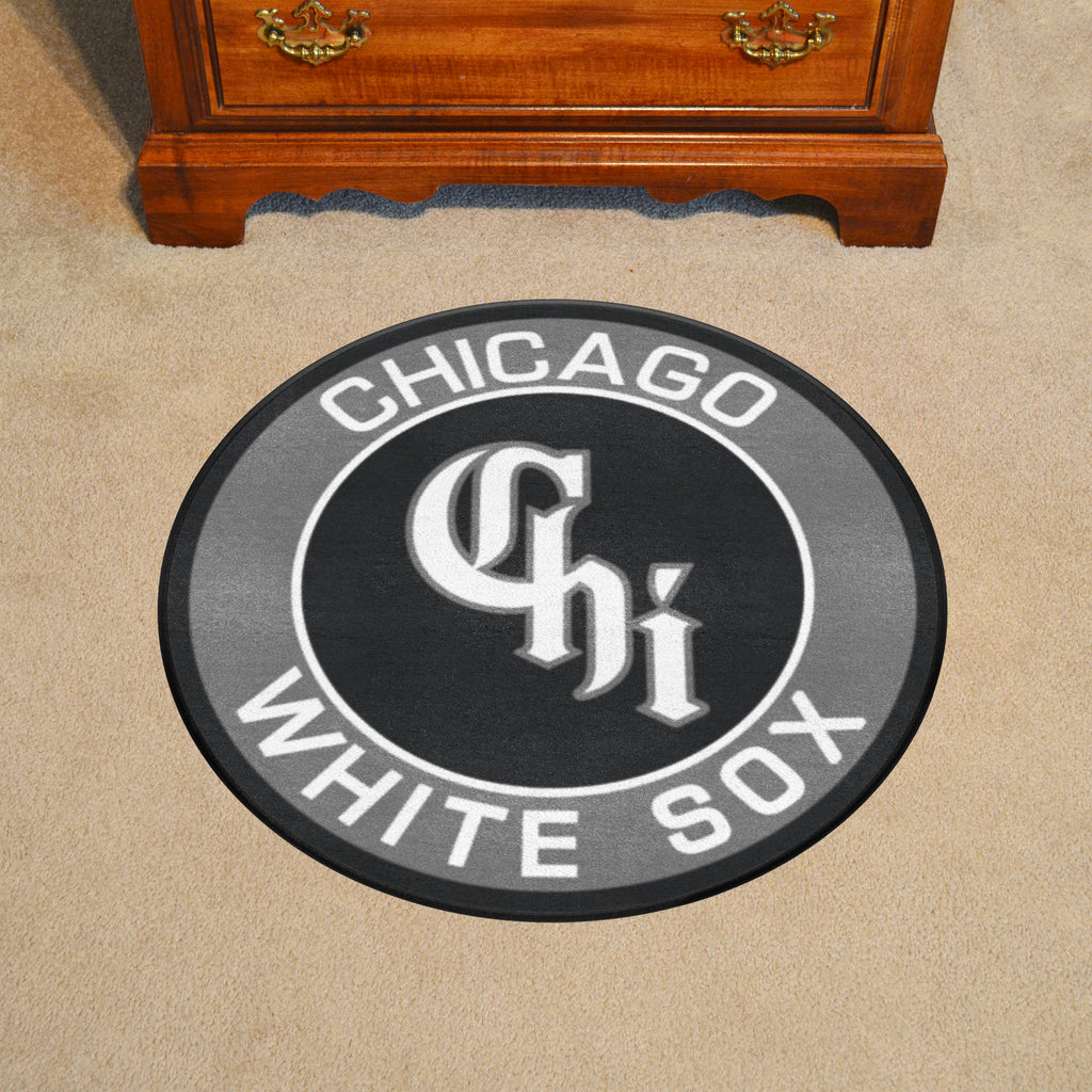 Chicago White Sox Roundel Rug Southside City Connect - 27in. Diameter