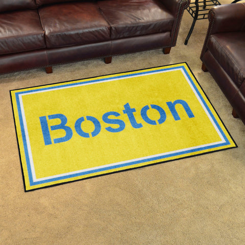 Boston Red Sox 4ft. x 6ft. Plush Area Rug