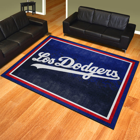 Los Angeles Dodgers 8ft. x 10 ft. Plush Area Rug