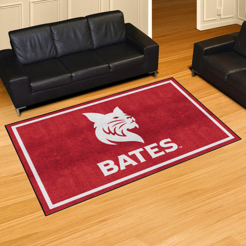 Bates College Bobcats 5ft. x 8 ft. Plush Area Rug