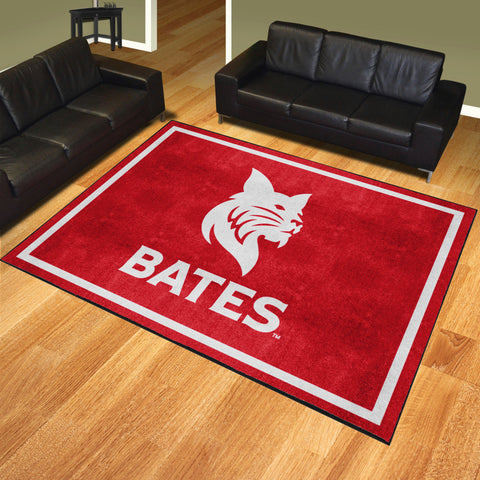 Bates College Bobcats 8ft. x 10 ft. Plush Area Rug