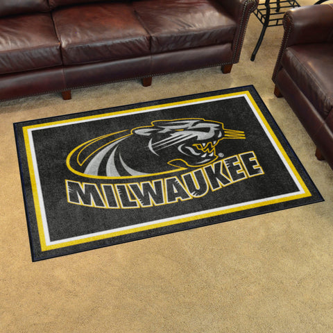 Wisconsin-Milwaukee Panthers 4ft. x 6ft. Plush Area Rug
