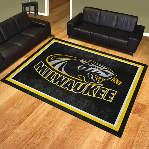 Wisconsin-Milwaukee Panthers 8ft. x 10 ft. Plush Area Rug