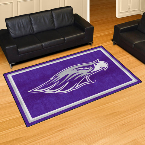 Wisconsin-Whitewater Pointers 5ft. x 8 ft. Plush Area Rug