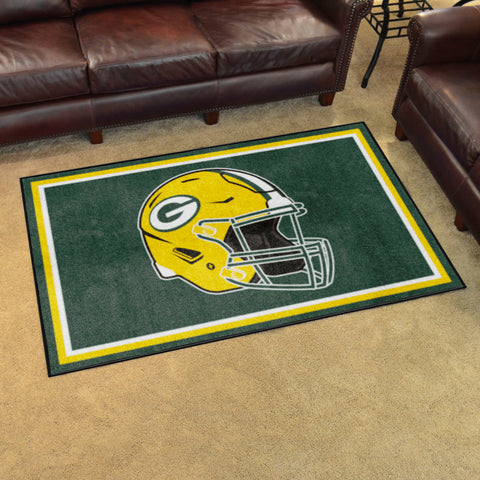 Green Bay Packers 4ft. x 6ft. Plush Area Rug