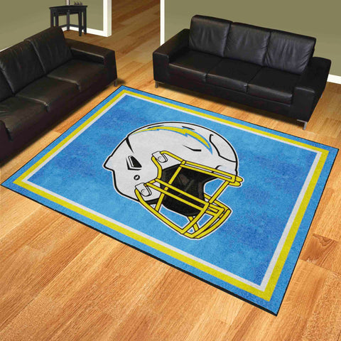 Los Angeles Chargers 8ft. x 10 ft. Plush Area Rug