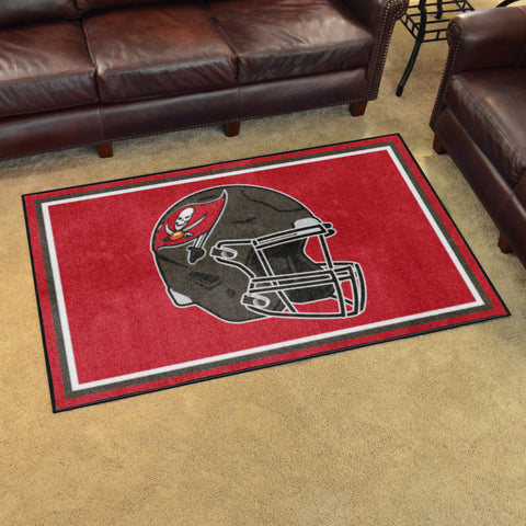 Tampa Bay Buccaneers 4ft. x 6ft. Plush Area Rug