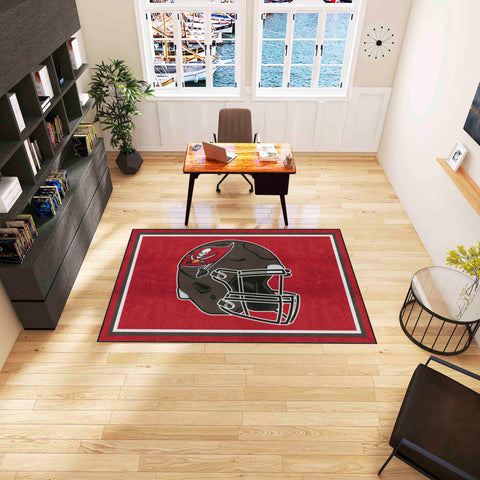 Tampa Bay Buccaneers 5ft. x 8 ft. Plush Area Rug