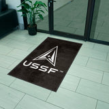 U.S. Space Force 3X5 High-Traffic Mat with Durable Rubber Backing - Portrait Orientation