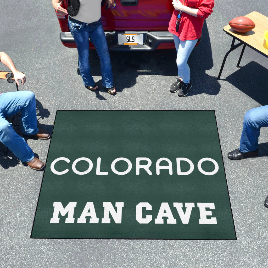 Colorado Rockies Man Cave Tailgater Rug - 5ft. x 6ft.
