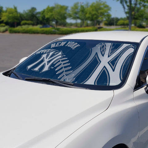 New York Yankees Windshield Sun Shade