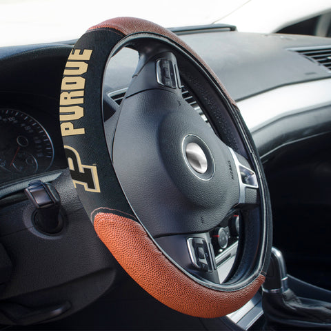 Purdue Boilermakers Football Grip Steering Wheel Cover 15" Diameter
